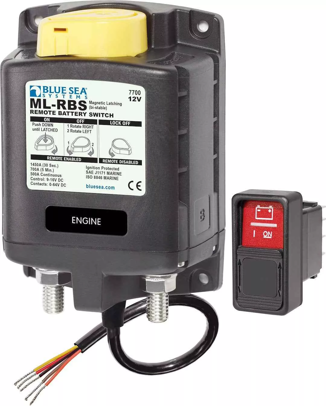 Blue Sea 7700BSS 500A Battery Disconnect Switch