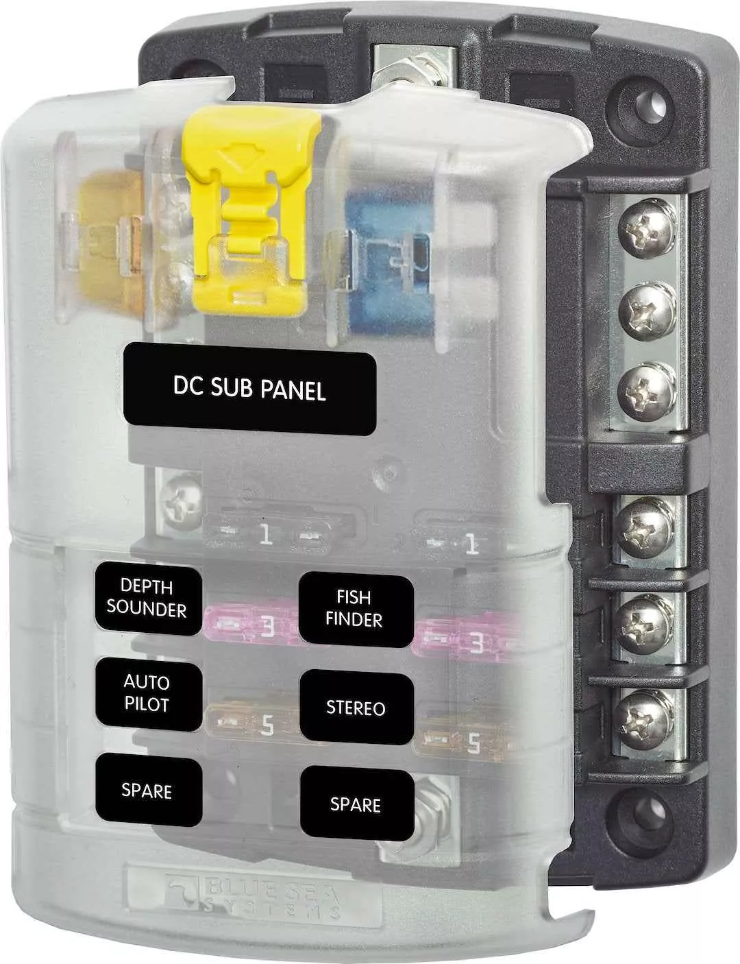 Blue Sea ATO/ATC Fuse Block – 5025-BSS