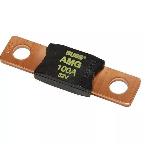 BLUE SEA MEGA/AMG Bolt-On Fuse – 100 Amps/32 Volt DC – 5101-BSS