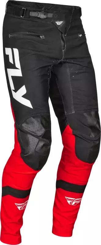 BMX/MTB Performance Stretch Pants – Red/Black/White, Size 20
