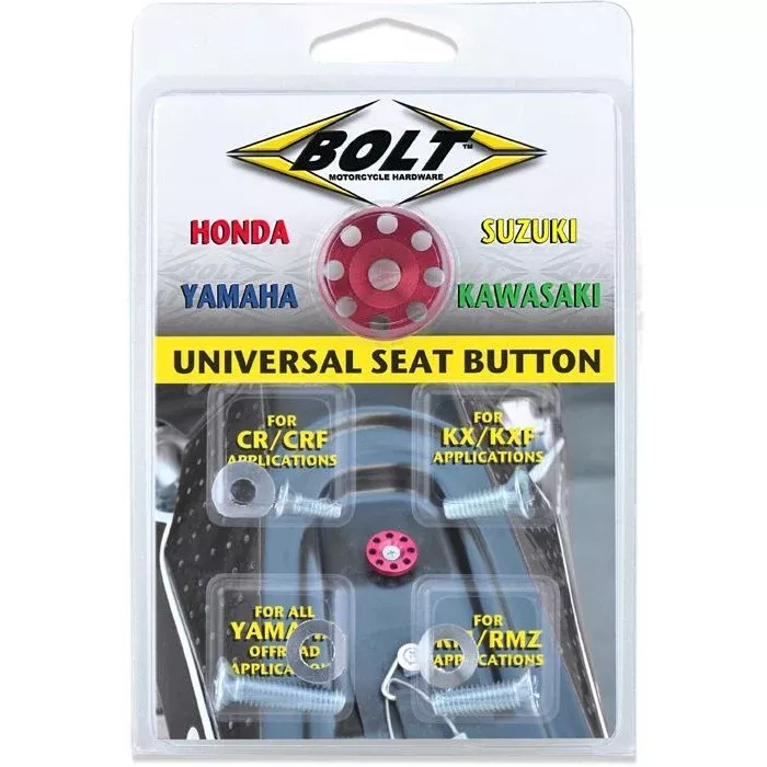 BOLT ANODIZED SEAT BUTTON - 020-00144