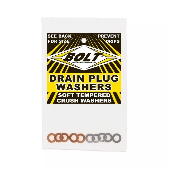 BOLT CRUSH WASHERS 6X11MM 10/PK 5 ALUMINUM & 5 COPPER - 020-61110