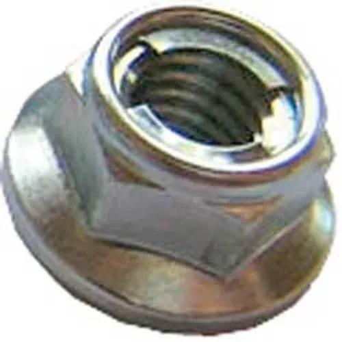 BOLT FUJI-STYLE 14MM HEX LOCKING FLANGE NUTS 10X1.25MM 10/PK - 021-31014
