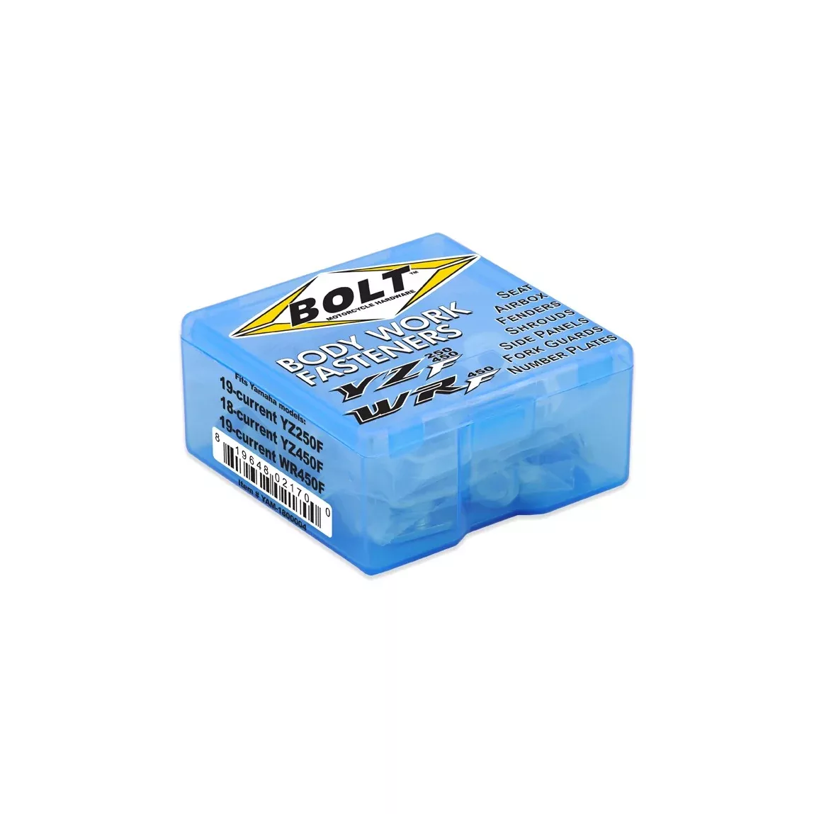 BOLT FULL PLASTIC FASTENER KIT YAM - 020-00909