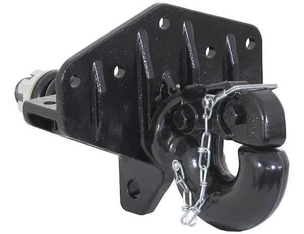 BP225 - 25 Ton Swivel Type Pintle Hook with T-bracket - Compares to Wallace # 2046103