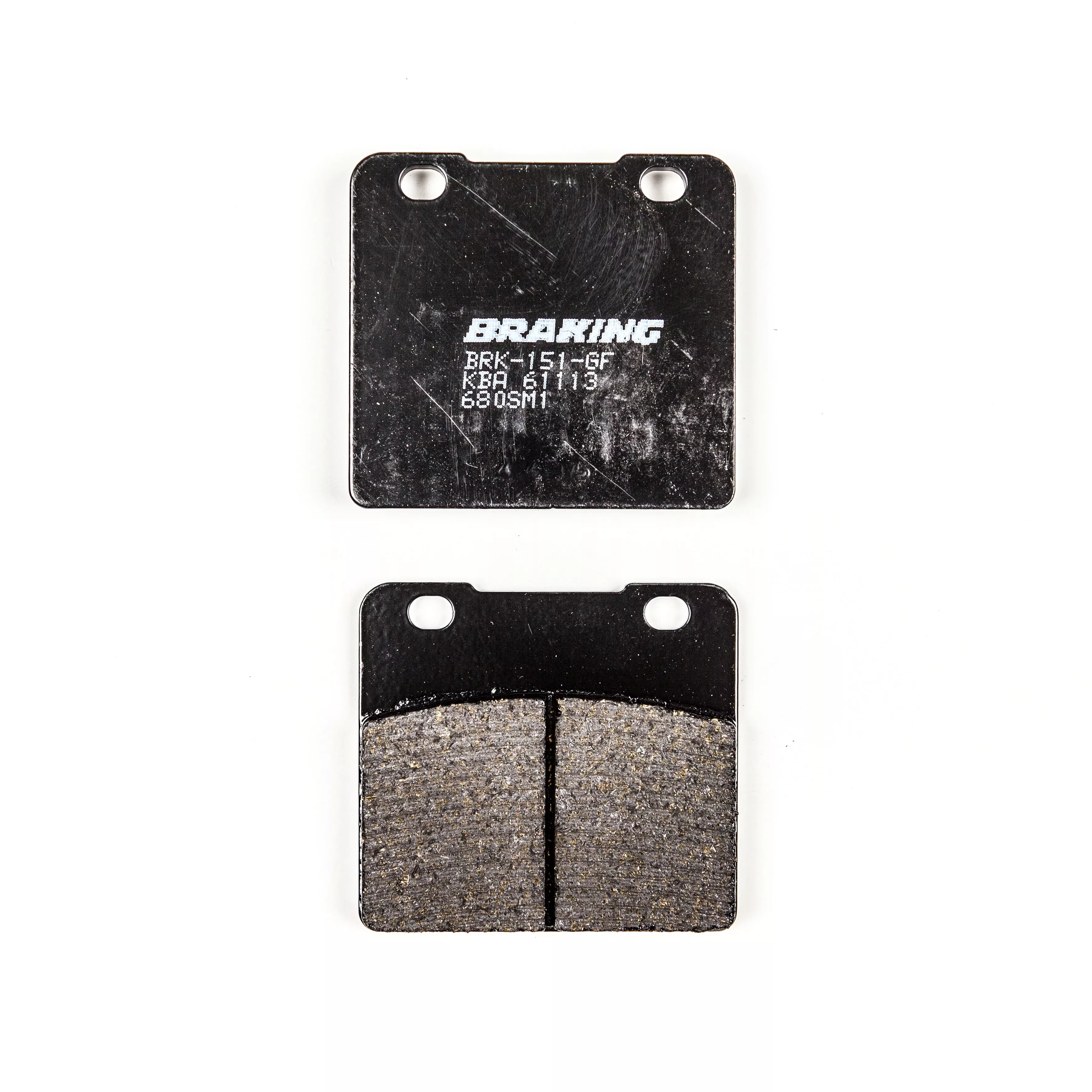 BRAKING BRAKE PAD SET SEMI-METALLIC - 31-680S