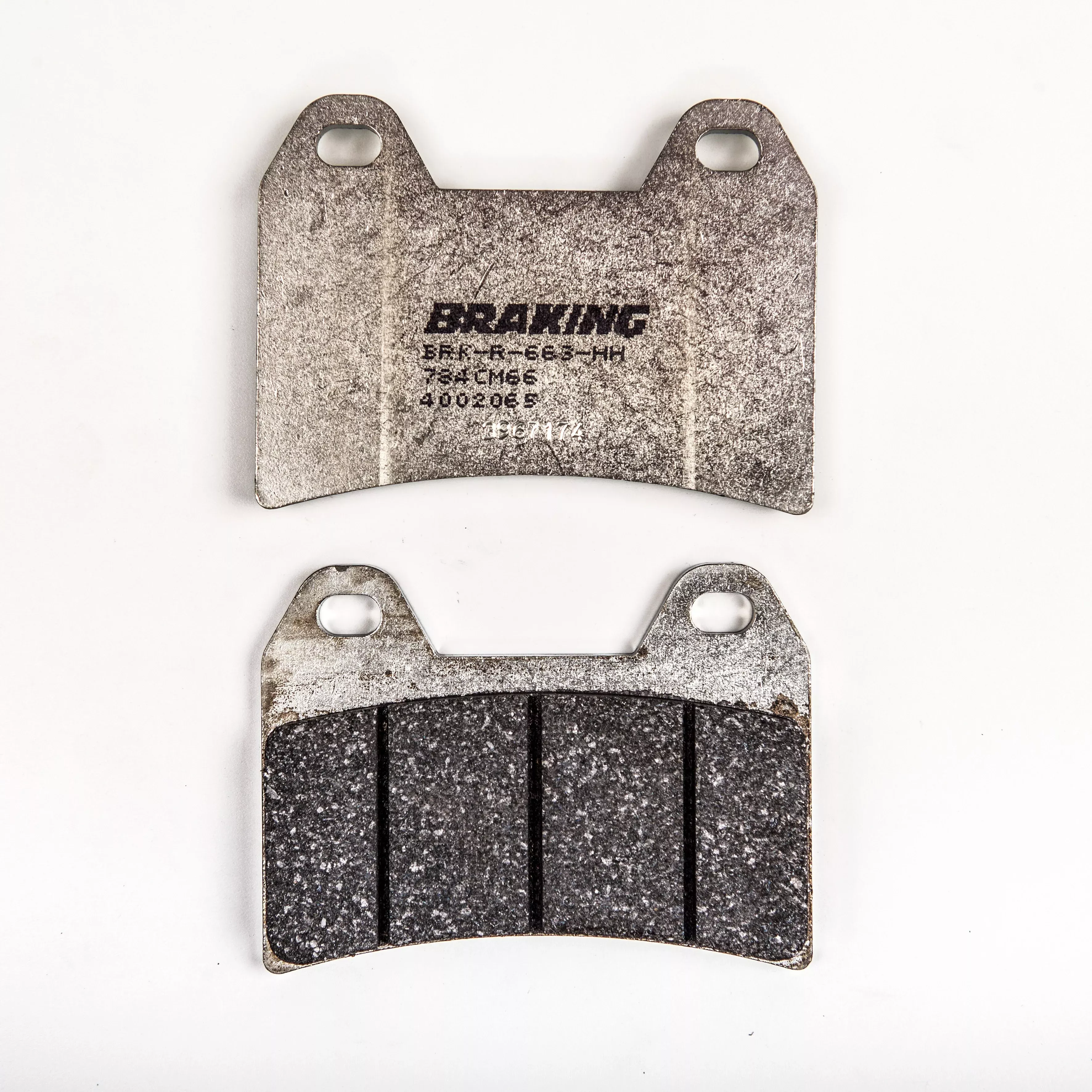BRAKING BRAKE PAD SET SINTERED HIGH PERFORMANCE - 31-784C