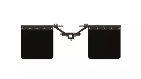 BulletProof BPMUDFLAP Road Shield Mud Flap System