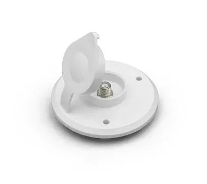 Cable Tv Plate Polar White