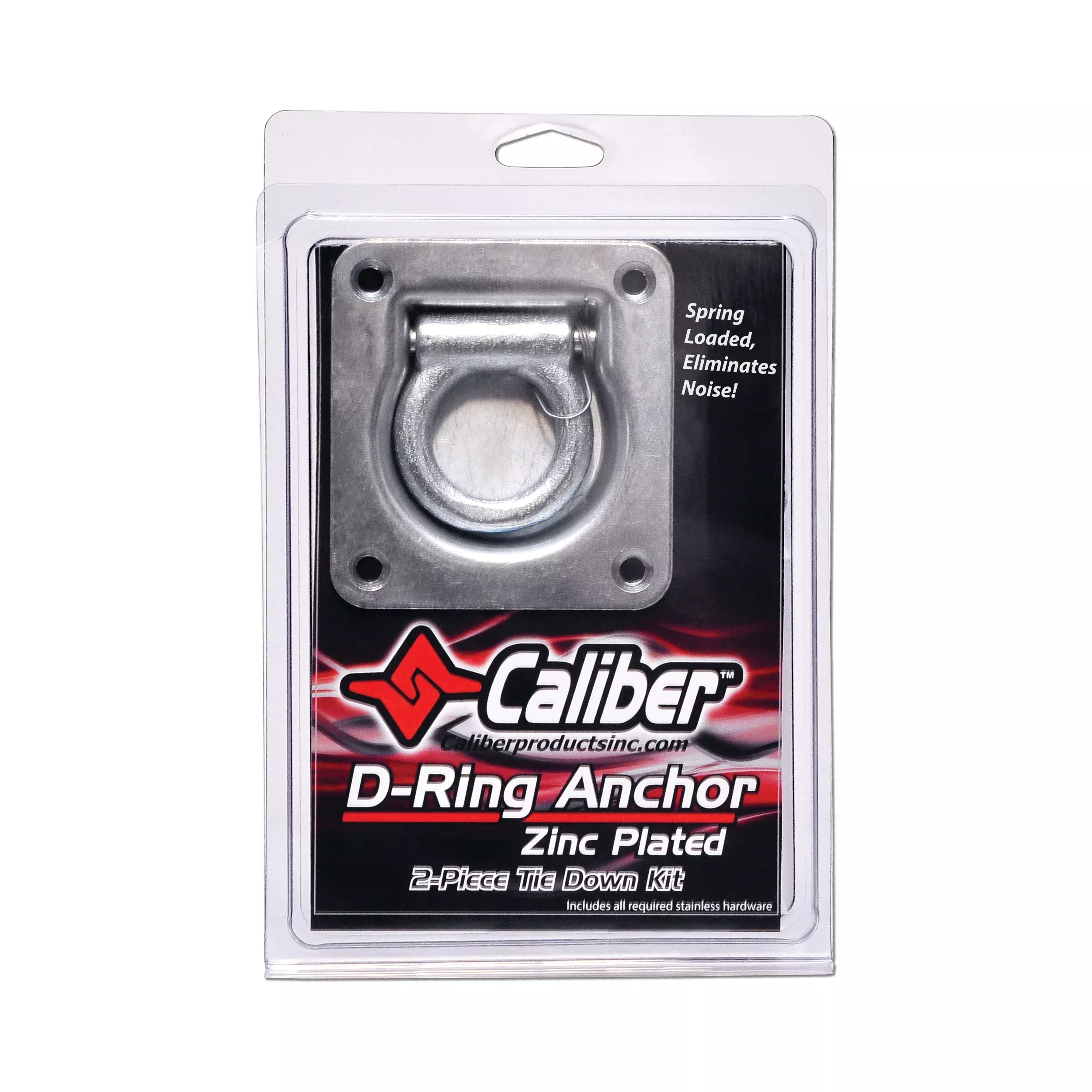 CALIBER ZINC COATED TRAILER D-RING KIT - 42-5022
