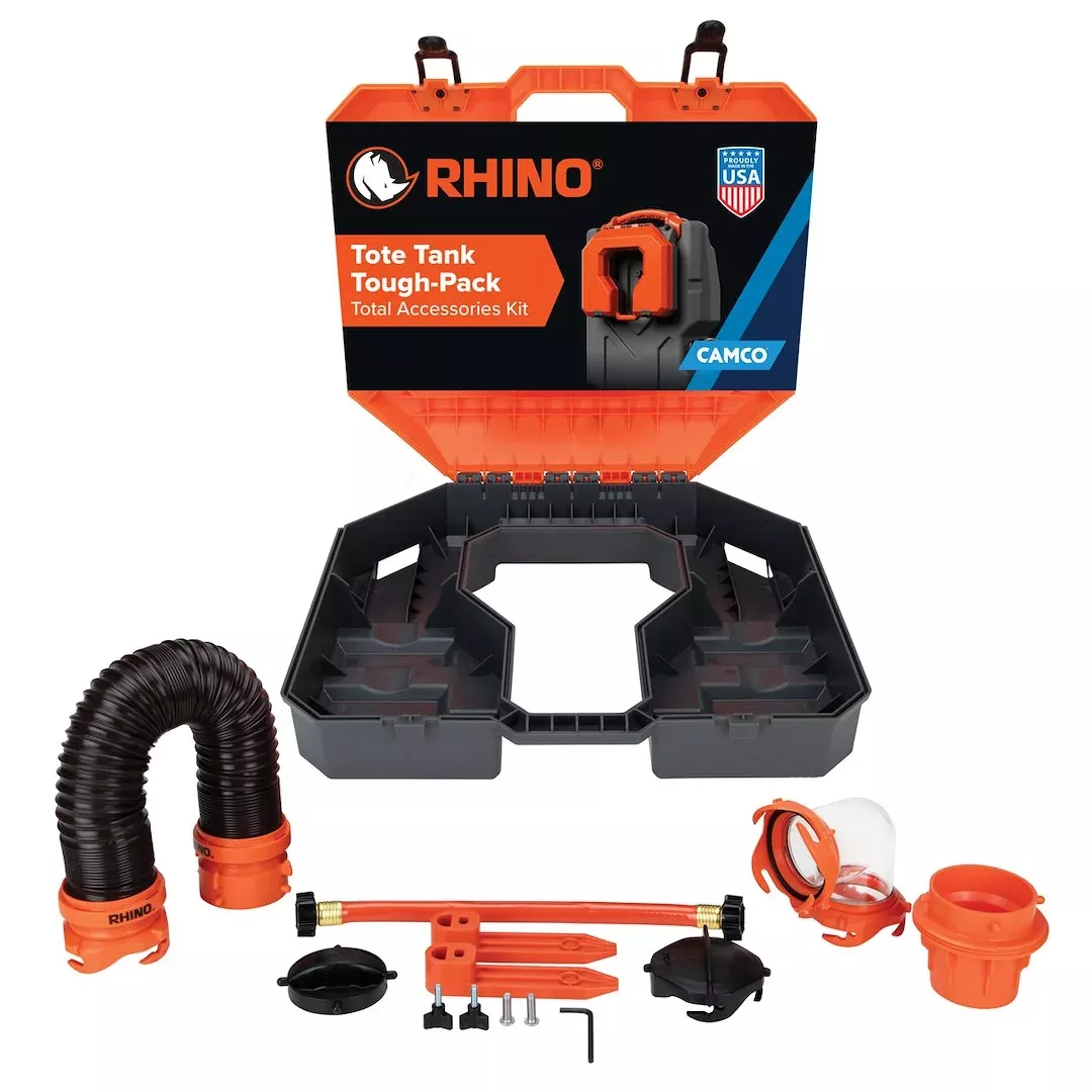 Camco 39023 Rhino Tote Tank Dump Kit