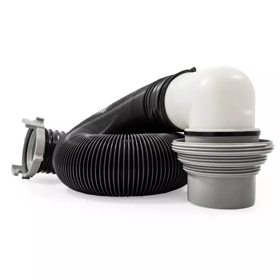 Camco 39551 10 ft RV Sewer Hose with Fittings