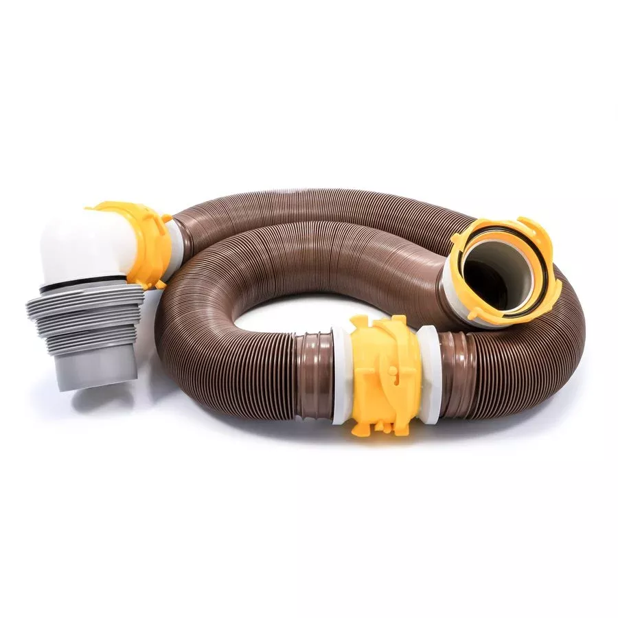 Camco 39625 20 ft RV Sewer Hose with Fittings