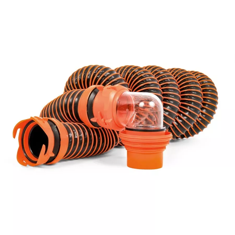 Camco 39861 15 ft RV Sewer Hose with Fittings