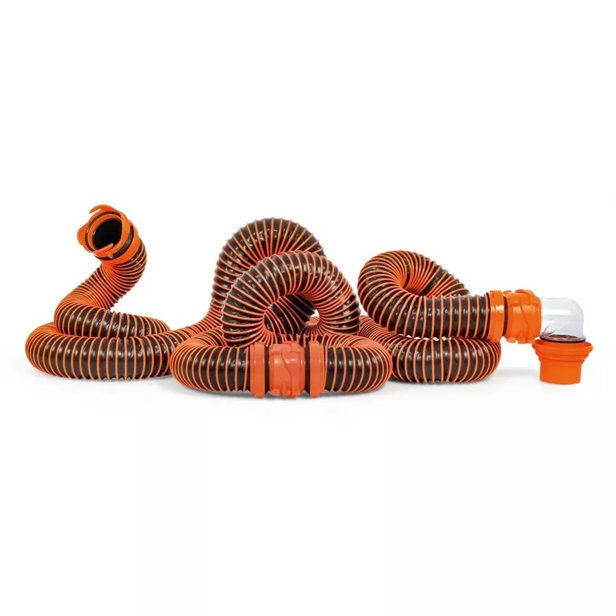 Camco 39867 20 ft RV Sewer Hose with Fittings