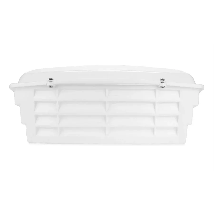 Camco 40421 Roof Vent Cover - 14 x 14 in Vents, White