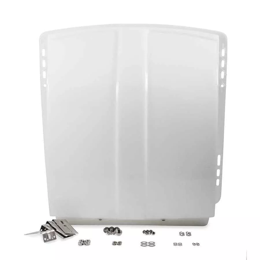 Camco 40433 Roof Vent Cover - 14 x 14 in Vents, White