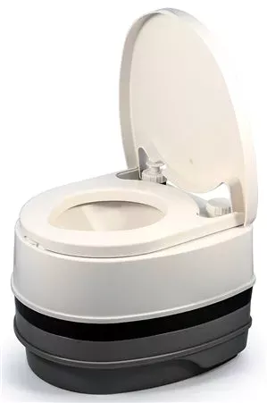 Camco 41545 Travel Toilet – 5.3 Gallon