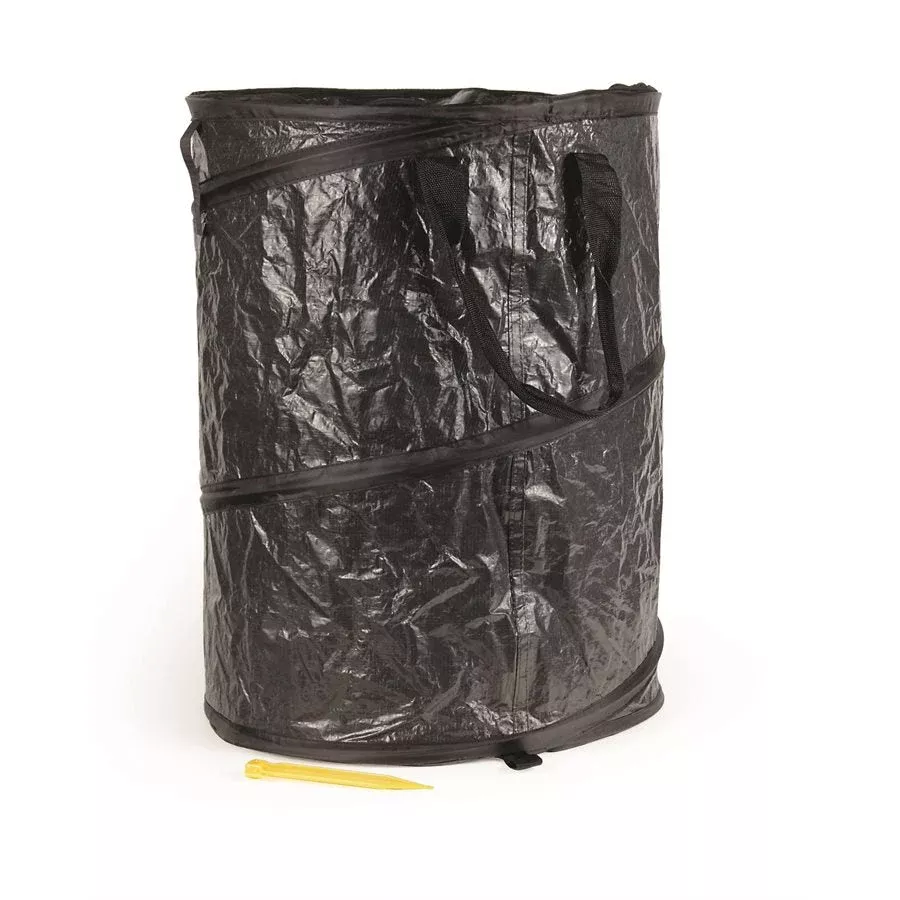 Camco 42893 Free-Standing Vinyl Trash Bag - Black