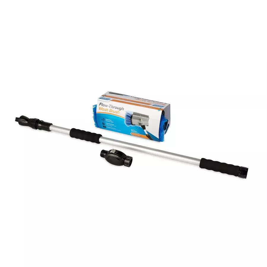 Camco 43633 11-in Wash Brush with 40–66 in Handle