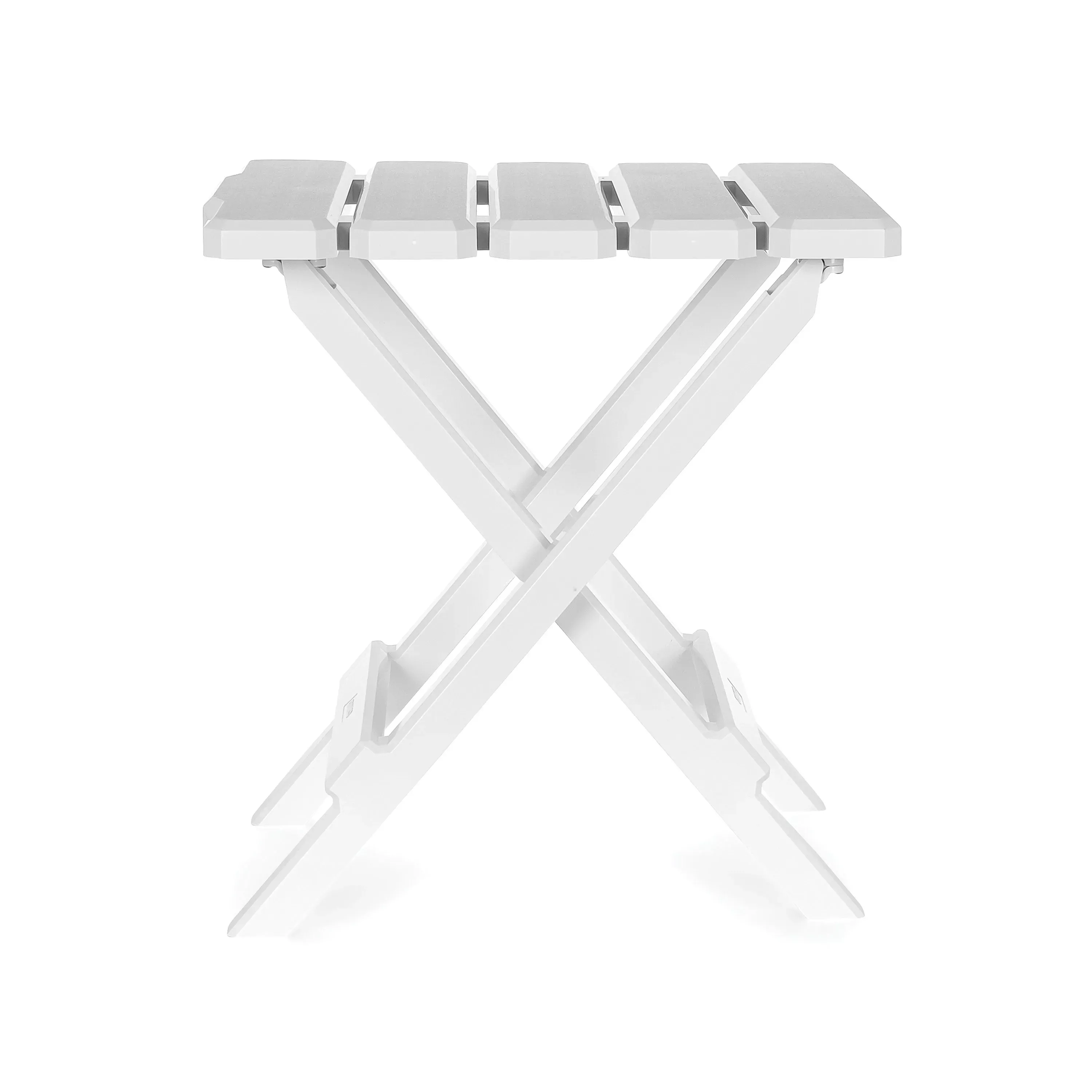 Camco 51685 Adirondack Folding Table Small – White