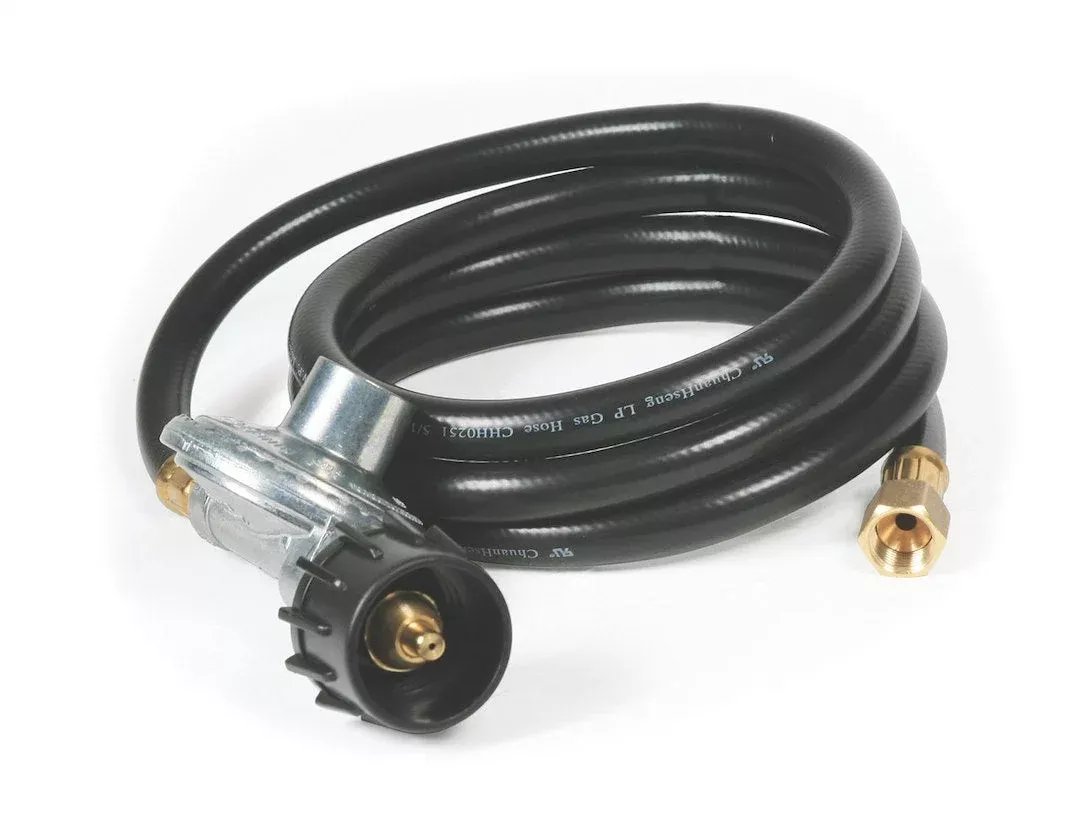 Camco 57703 Single-Stage Propane Regulator with Hose