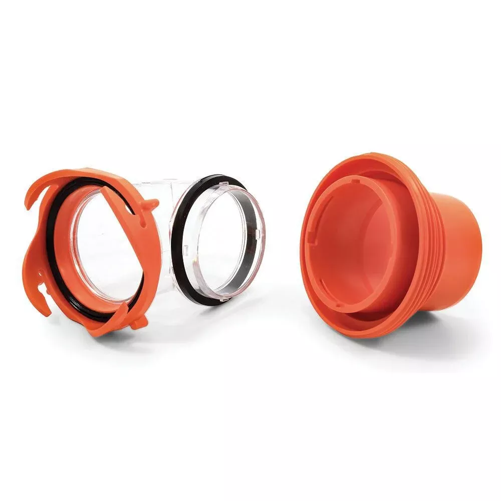 Camco RhinoFLEX Elbow & 4-in-1 Adapter with Swivel Bayonet Fitting