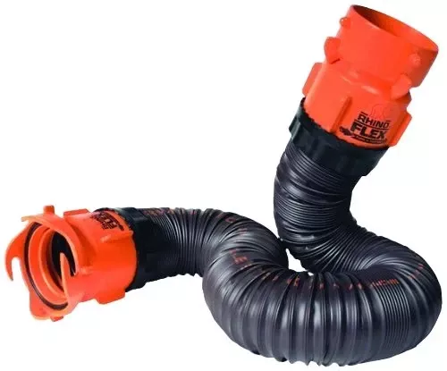 Camco RhinoFLEX Sewer Hose Extension Kit, 10′ – 39764