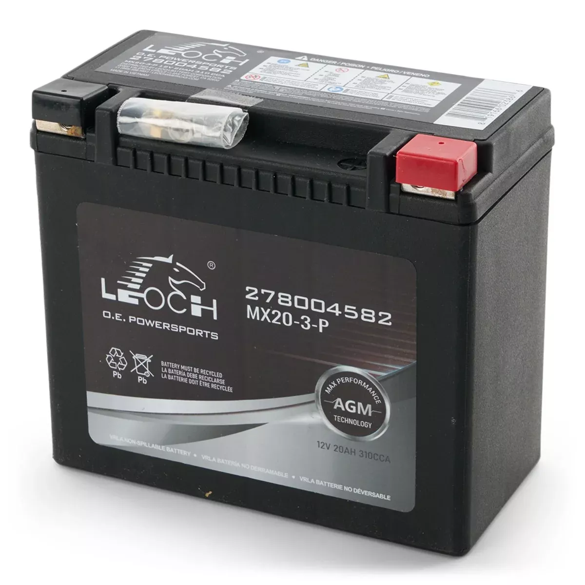 CAN-AM 12V 20AH FACTORY ACTIVATED MAINTENANCE FREE BATTERY* - 715900973