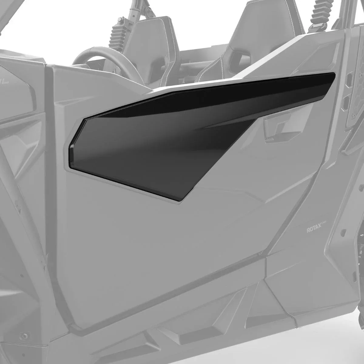 CAN-AM FRONT LEFT TRAIL HALF DOOR TRIM CAN-AM MAVERICK TRAIL BLACK - 705015607