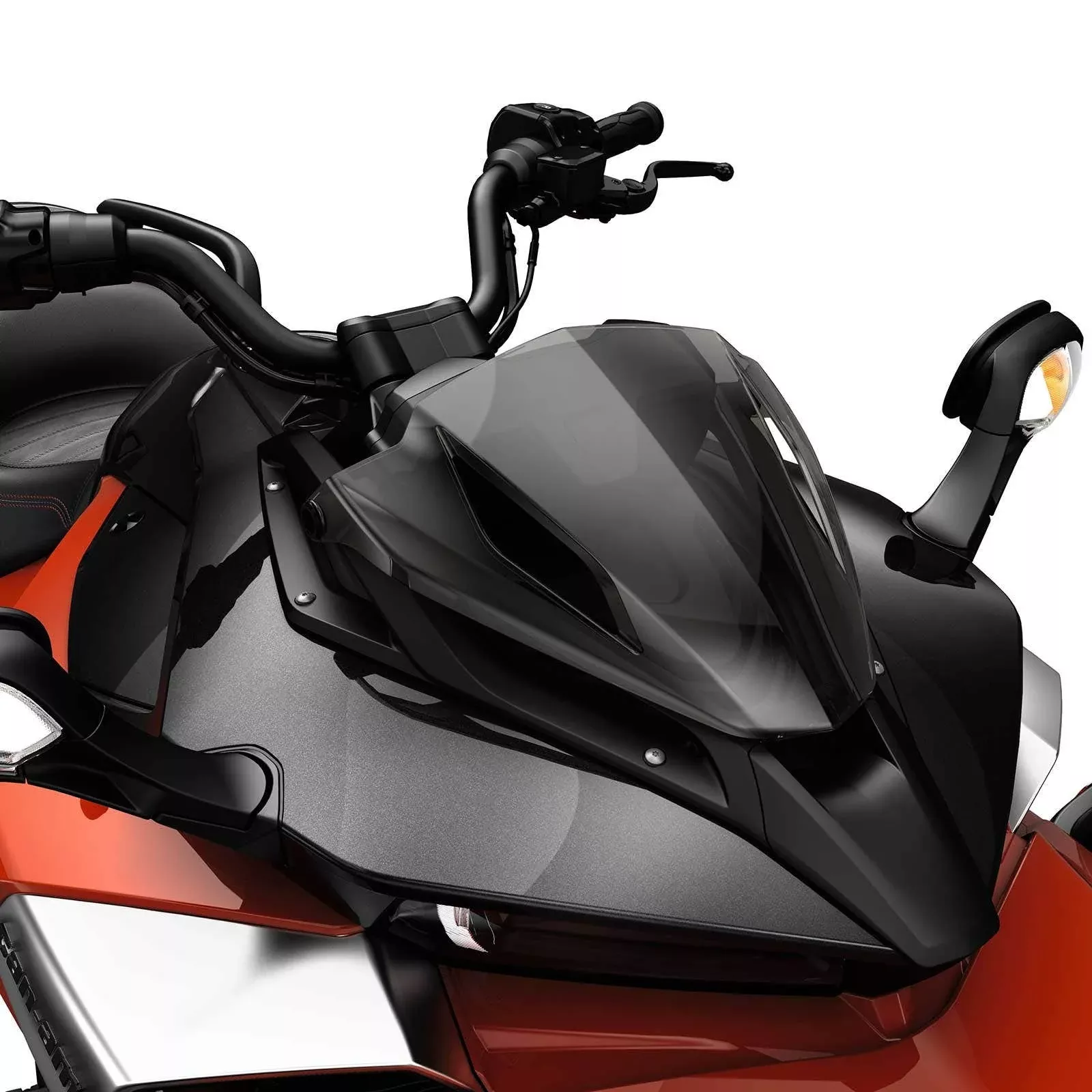CAN-AM GAUGE SPOILER CAN-AM SPYDER GREY - 219400531