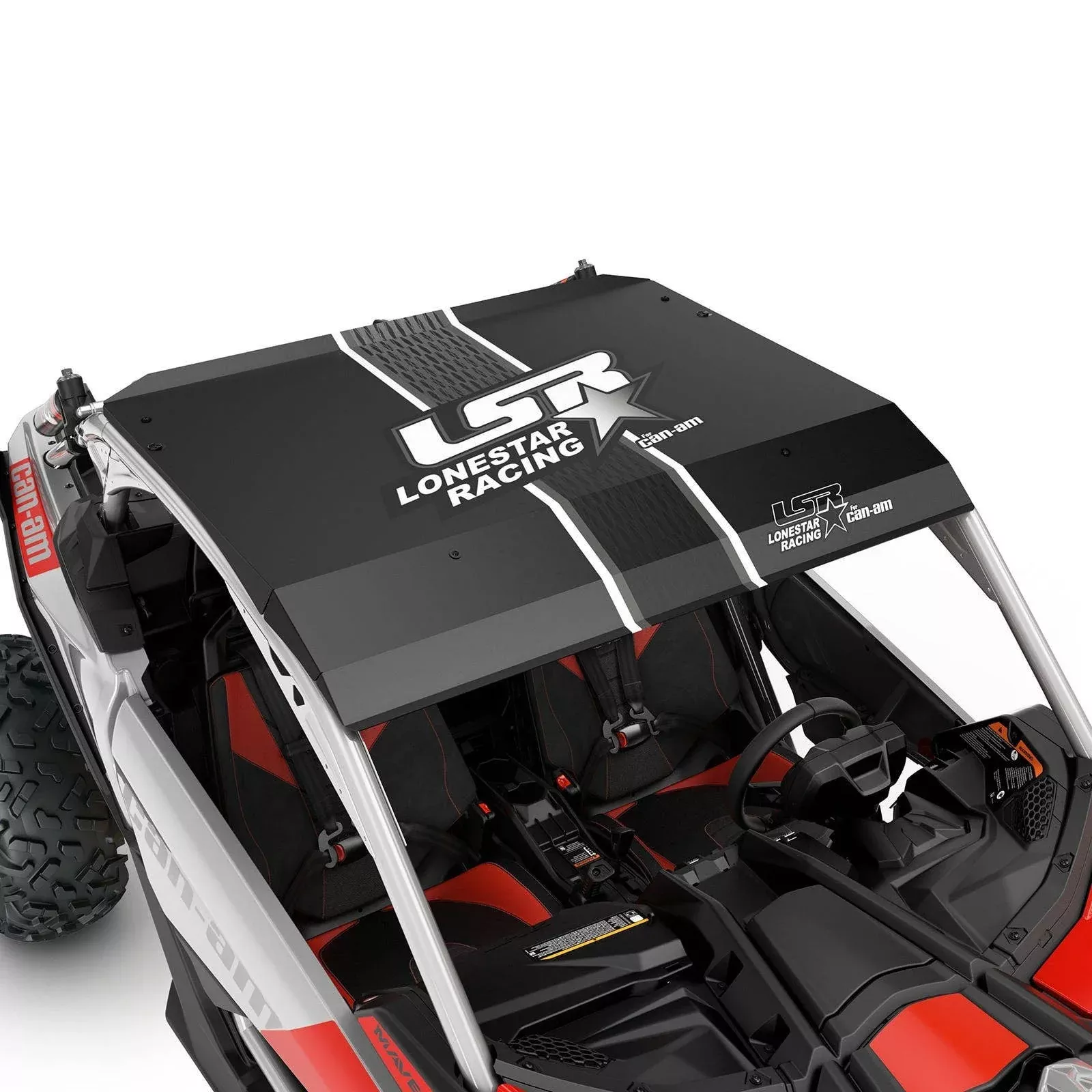 CAN-AM LONESTAR RACING ALUMINUM ROOF BLACK MAVERICK X3 BLACK - 715005507