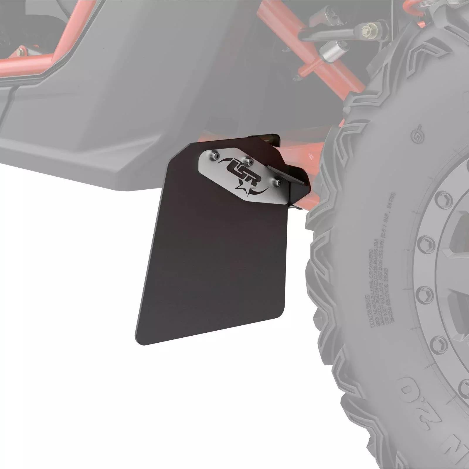 CAN-AM LONESTAR RACING MUD FLAPS WITH BRACKETS CAN-AM MAVERICK X3 - 715004865