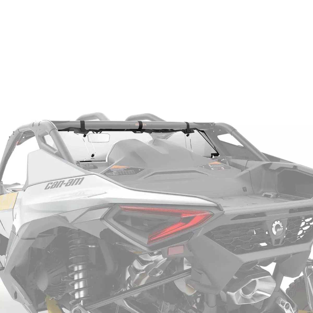 CAN-AM MAVERICK R REAR POLYCARBONATE BACK WINDSHIELD - 715007315