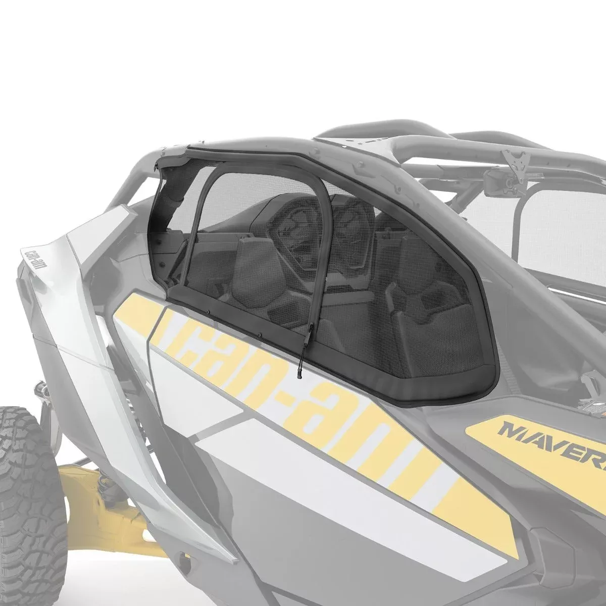 CAN-AM MAVERICK UPPER WIND NETS R - 715007376
