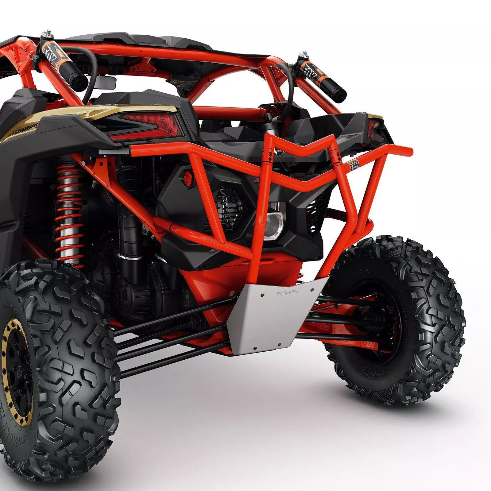 CAN-AM MAVERICK X3 REAR PRE-RUNNER BUMPER RED - 715003436