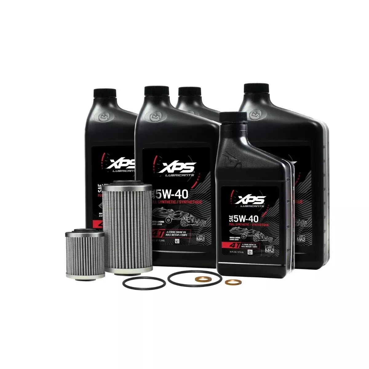 CAN-AM SPYDER OIL CHANGE KIT 5W40 SE5 991 ENGINE - 9779483