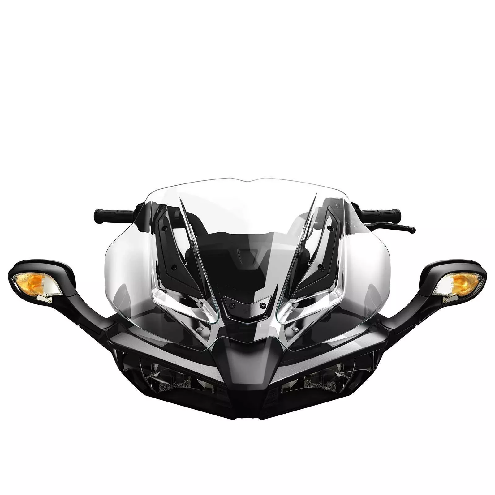 CAN-AM SPYDER ROUTE 129 WINDSHIELD WHITE - 219400747