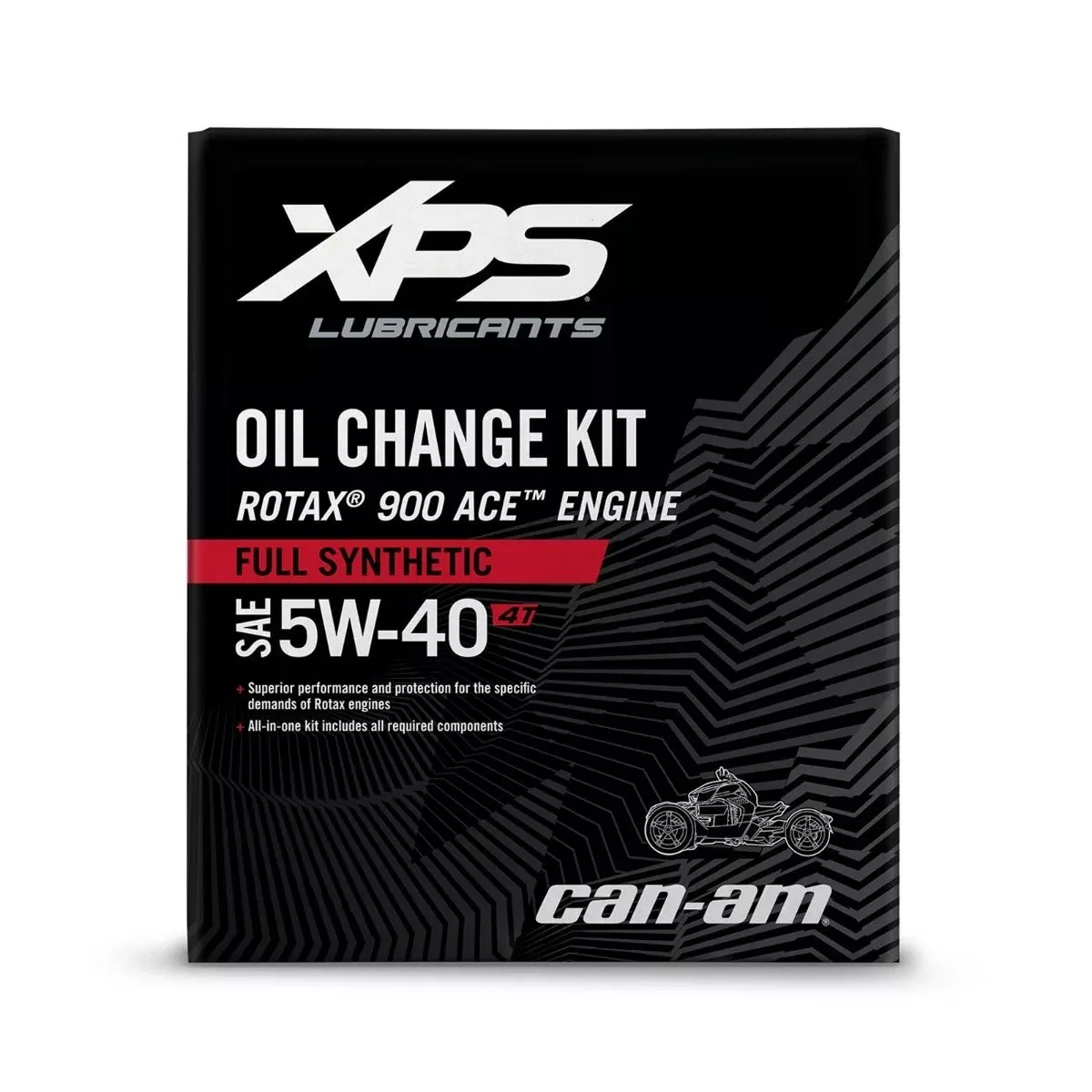 CAN-AM XPS 4T 5W-40 FULL SYNTHETIC OIL CHANGE KIT FOR ROTAX 900 CC ENGINE* - 9779491