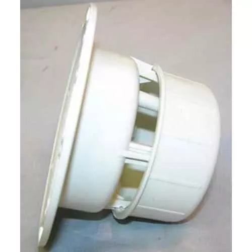 Cap Plastic Plumbing White For 1-1/2" ID Pipe