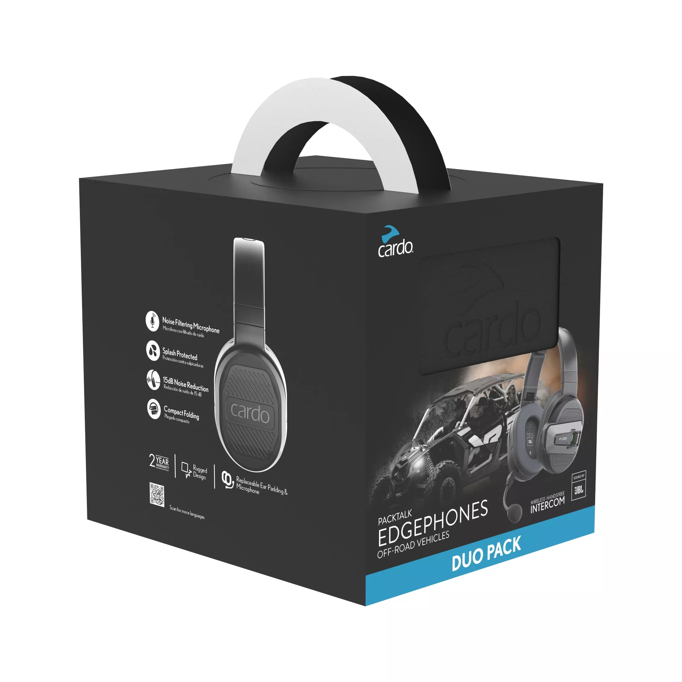 CARDO PT EDGEPHONES DUO FOR ORV - 71-5076