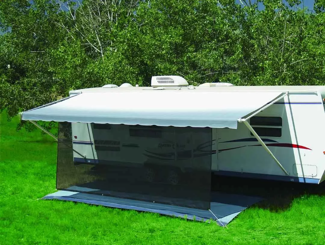 Carefree 82178802 Awning Sunshade - 17 ft x 6 ft, Black