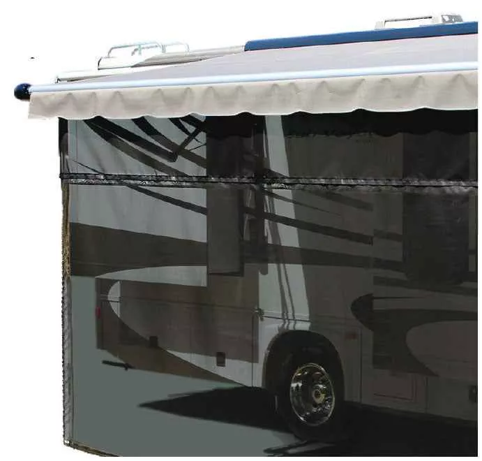 Carefree Awning Sunshade - 15 ft x 9 ft, Black – 701509