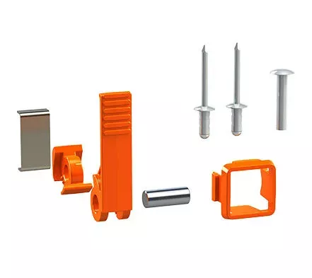 Carefree Campout Flipper Latch Assembly