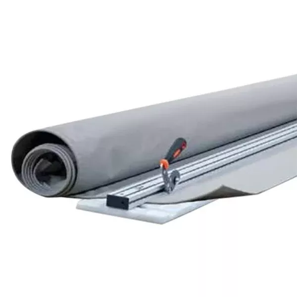 Carefree CFJG254B4B-MP Cut-To-Fit™ Ash Vinyl Solid Patio Awning Fabric - 24'2"