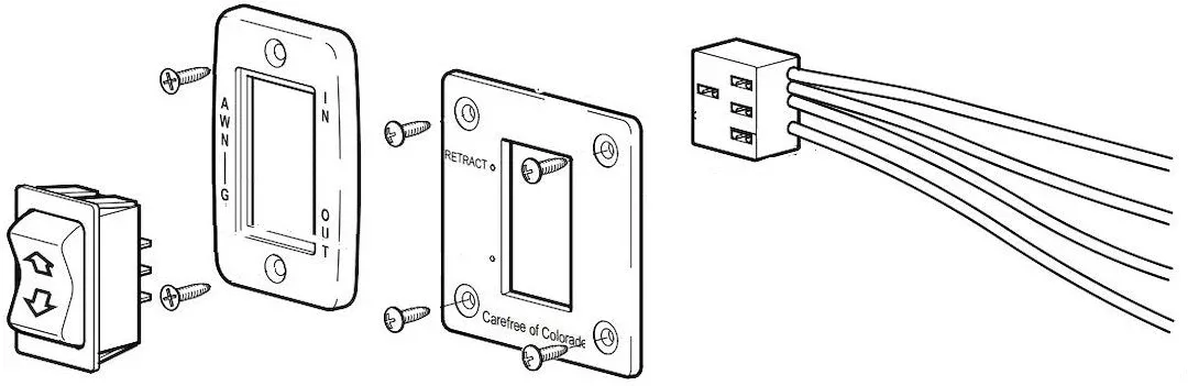 Carefree R001605 Awning Switch