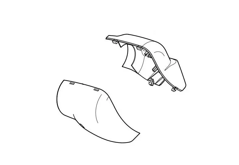 Carefree RV R001931-005 Awning Motor Cover - Altitude/ Compass Awnings