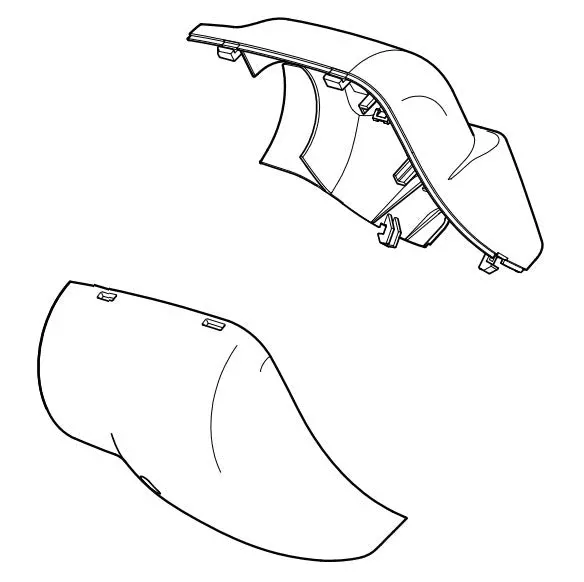 Carefree RV R001931-006 Awning Motor Cover - Altitude Awning