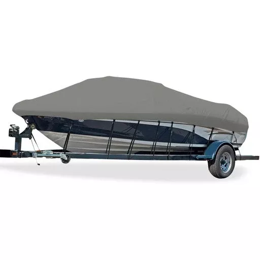 Carver 77818EF-10 Jon Style Bass Boat Cover - 18.5 ft x 94 in