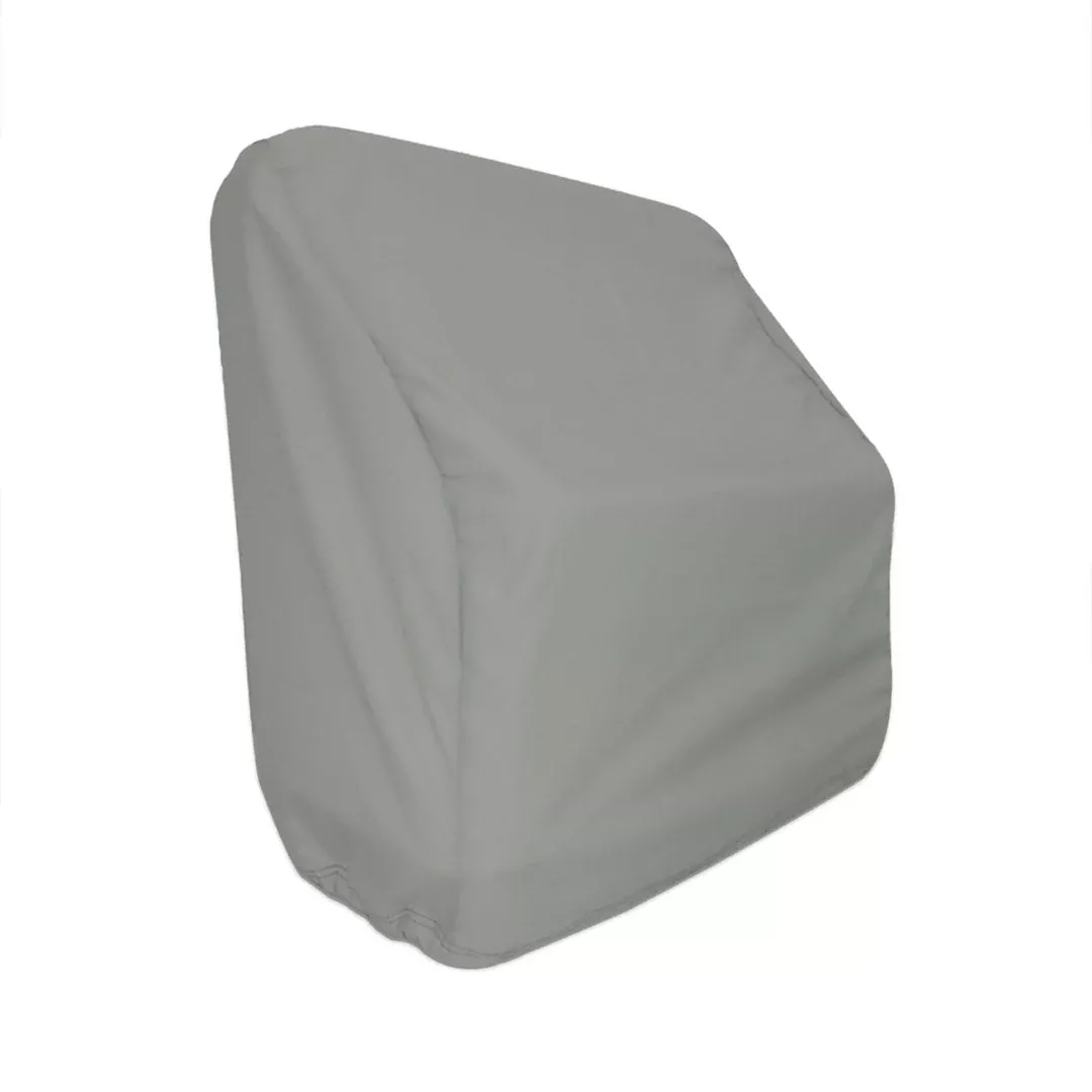 Carver 84012F-10 Reversible Boat Seat Cover - Haze Gray